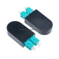 SC UPC Duplex Singlemode OS2 9/125um Fiber Optic Loopback Adapter Test Plug Untuk Penguji Peralatan Jaringan Pusat Data