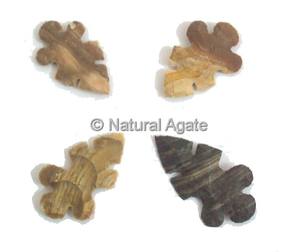 Achetez les pointes de flèches en pierre d'agate naturelle les mieux notées - Product Image 5