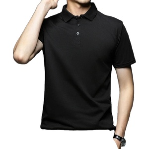 เสื้อโปโลแบบแห้งเร็วสำหรับผู้ชายเสื้อโปโลสำหรับเล่นกอล์ฟระบายอากาศได้ดีโลโก้ตามสั่ง - Product Image 5