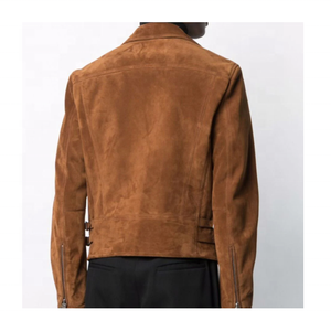 Cowboy Man Leather Jacket Long Fringes Leather Jacket Men Original Cow Suede Leather Jacket Zipper Closure Reimagined - Product Image 3