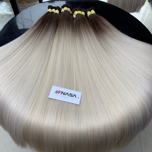 ผมต่อแบบ100% ขนาด24นิ้วผมดิบสีอ่อน100กรัม - Product Image 4