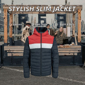 Chaqueta Acolchada con Logotipo Personalizado, Unisex, Estilo Urbano, Acolchada, con Parches de Lona, Nueva Llegada, Elegante y Ligera para Exteriores - Product Image 6