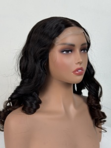 Peluca Rizada con Volumen, Cabello Humano Vietnamita 100%, Directo de Fábrica, para Mujeres Negras - Product Image 1