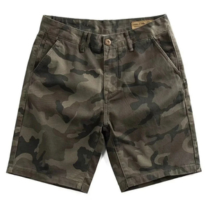 Pantalones Cortos Cargo de Camuflaje Personalizados para Hombre con Bolsillos, Estilo Urbano Japonés, Pantalones Cortos Casuales de Camuflaje Resistentes, Ropa de Estilo Urbano - Product Image 3