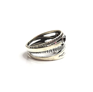(4.7 Grams) Natural <b>Garnet</b> Gemstone <b>Ring</b> 925 Sterling <b>Silver</b> Multi Stone Statement Women Jewelry JAIPUR <b>SILVER</b> - Product Image 3
