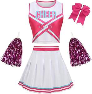 Uniformes Personalizados OEM para Porristas Jóvenes, Trajes Escolares de Animadoras para Niñas, Ropa de Actuación para Deportes - Product Image 1