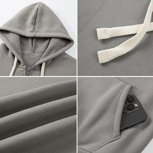Sudadera Unisex Gris con Cierre Completo, Estilo Gótico Vintage, Estampado Digital, Felpa, Corte Regular, Informal, con Capucha, Color Sólido, para Invierno - Product Image 5