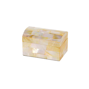 Boîte élégante incrustée de nacre et de résine, modèle très tendance, pour cadeaux, rangement de bijoux et usage artisanal - Product Image 6