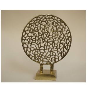 Nueva Escultura de Árbol en Metal Dorado, Decoración para Sala de Estar, Centro de Mesa o Librero - Product Image 4