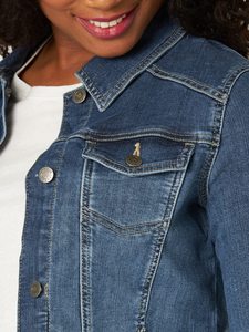 Denim Tops Coat Women Blue Long Sleeve Plus-size Denim Jacket Popular Designer High Quality Casual Women's Short - Product Image 4