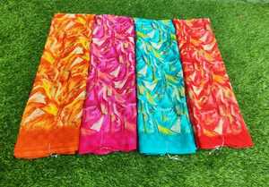 ชุดส่าหรีผ้าจอร์เจียแสงแดดสุดหรูพร้อมเสื้อสำหรับปาร์ตี้ฤดูหนาวเสื้อผ้าแฟชั่นแนวชนเผ่าทันสมัยน้ำหนักเบา - Product Image 5