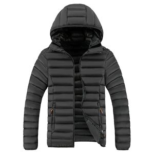 Veste matelassée réversible chaude à capuche, coupe ajustée, imperméable et coupe-vent, décontractée, unisexe, pour l'extérieur et le streetwear - Product Image 1