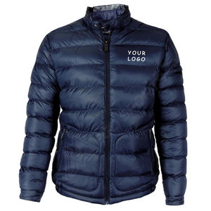 Chaqueta de Plumón Personalizada con Logotipo OEM de Alta Calidad, Chaqueta Gruesa con Capucha para Hombre, Chaqueta Bomber Brillante de Invierno Personalizada para Hombre - Product Image 5