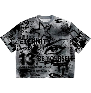 Men's Slim Fit <b>Y2K</b> Blank Design Solid Pattern Short Sleeve Crew Neck Streetwear T-<b>Shirt</b> - Product Image 1