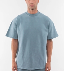 <b>T</b> <b>Shirt</b> for Men Boxy Tee 100% Cotton Shoulder Fashion Luxury 400GSM <b>Heavy</b> Oversized <b>T</b>-<b>shirt</b> 100% Cotton Puff Print <b>T</b>-<b>shirt</b> - Product Image 5