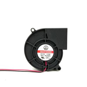 Ventilador GULF 75x75x30 24V DC con Doble Rodamiento de Bolas - Product Image 1