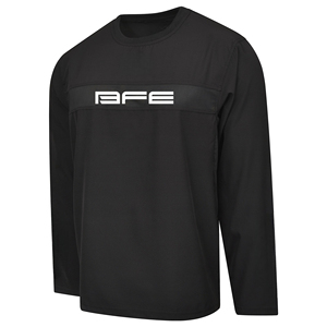 Ensemble extérieur tricoté de bonne qualité, couleur noire, pantalon à taille élastique, ensemble extérieur tricoté rembourré pour le snowboard - Product Image 3