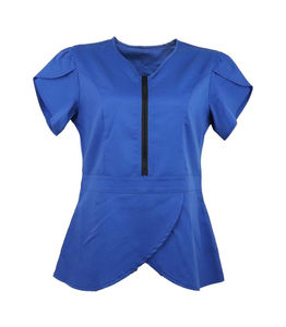 Conjuntos de Uniformes Médicos Elásticos con Cierre y Corte Ajustado OEM, Nuevo Estilo, Transpirables, Uniformes de Enfermería/Hospital - Product Image 4