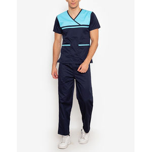 Customize Men Medical Scrub Suit <b>Set</b> Comfortable Nurse And <b>Doctor</b> Uniforms Breathable Custom Color Lightweight Medical Scrub - Product Image 1