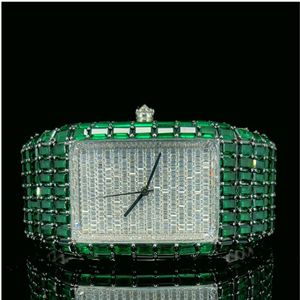 Reloj de Diamantes Cultivados en Laboratorio de Alta Calidad a Precio de Fábrica, Reloj con Diamantes Cultivados en Laboratorio DEF - Product Image 4
