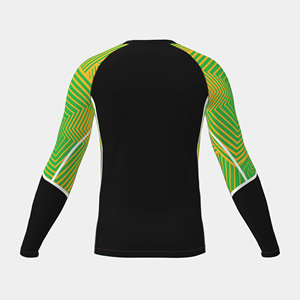 Camiseta de Compresión para Hombre, Cuello Alto, Secado Rápido, Spandex, Poliéster, Antibacteriana, Manga Larga, Protección UV, Suministro de Fábrica - Product Image 6