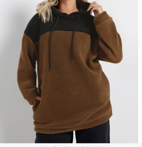 Mode d'hiver, sweat à capuche zippé décontracté grande taille, effet délavé vintage Y2K, streetwear pour femmes, sweats à capuche oversize - Product Image 6