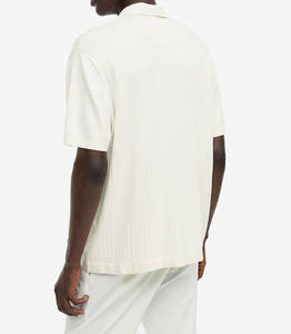 High Quality Office Formal Animal Print Fashion Casual Design Custom Logo <b>Cheap</b> Premium Price Knitted Breathable Casual <b>Shirt</b> - Product Image 3