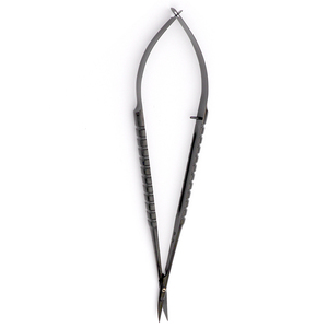 Tijeras Microquirúrgicas Manuales al por Mayor, 7.5 Pulgadas, Hoja Recta Afilada, Recubrimiento Azul, Acero Inoxidable, Instrumentos Neuroquirúrgicos - Product Image 5