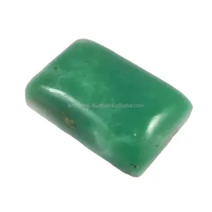 Chrysoprase natural jasper 20x30mm, cab retangular, pedra preciosa