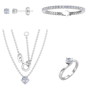 Divya Creations – Bague pour femme en argent 925 plaqué rhodium, sertie d'un émeraude de laboratoire certifiée IGI de 1,01 carat, taille diamant, design unique de haute qualité - Product Image 4