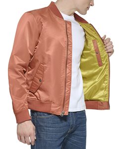 Chaqueta Varsity Personalizada para Hombre, Bordada, Acolchada, con Forro, Chaqueta Bomber de Béisbol con Cierre y Satén - Product Image 6