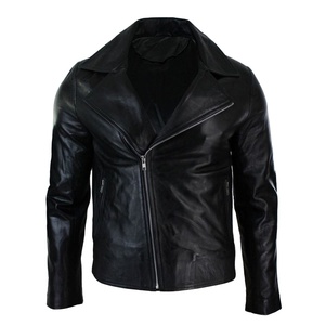 Wholesale Fashion <b>Men</b> Solid Cowboy Style <b>Leather</b> <b>Jacket</b> Plus Size <b>Mens</b> Western Style Outerwear - Product Image 3