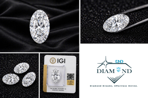 เพชรทรงรีขนาด 1.15 กะรัต สีดำเข้มแฟนซี VS2 เจียระไนแบบ CVD ผลิตในห้องปฏิบัติการ - Product Image 3