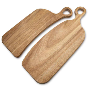 Planche à découper en bois d'acacia personnalisable, style créatif et original pour la décoration de cuisine - Product Image 6