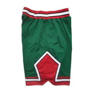 <b>Men</b> Sporty Basketball <b>Shorts</b> Elastic Waist Side Stripe Breathable <b>Woven</b> Polyester Mid Length - Product Image 6