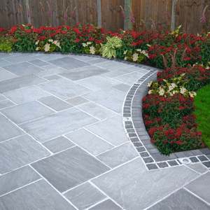 Great Quality Kandla Grey Stone Premium Natural Sandstone Tiles and Slabs Elegant Natural Stone for Flooring - Product Image 1