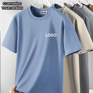 เสื้อยืดผู้ชายลำลองทรงปกติ ผ้าฝ้ายถัก 100% ลายตัวอักษร  แบบเรียบ หนานุ่ม แขนสั้น สไตล์สตรีทแวร์ - Product Image 2