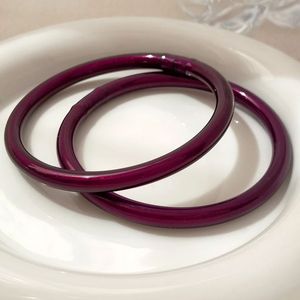 Stylish Resin <b>Bangles</b> Handmade Colorful Statement Jewelry Lightweight Wrist Accessories for Women - Product Image 5