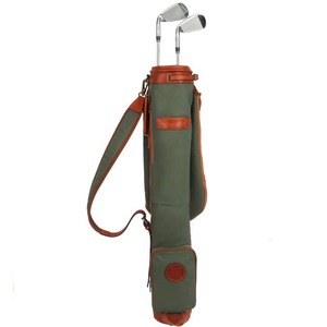 Sac de golf en cuir PU léger avec logo personnalisé, imperméable, portable, design durable, fermeture à boucle, sacs de golf en cuir pour adultes - Product Image 1