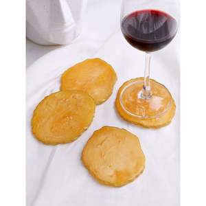 Luxury <b>Square</b> Resin Eco-Friendly Wine Glass Mat - Product Image 1