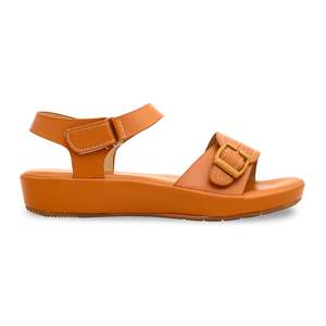 Mustard Formal Heeled <b>Sandal</b> FR5222 - Product Image 3
