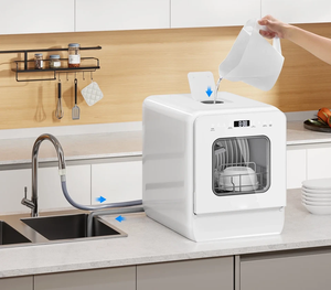 Lavavajillas de encimera portátil A-I-R-M-S-E-N Z-M-W--D-U-H-C-0-1 9 Programs Pro con 5 litros incorporados - Product Image 2
