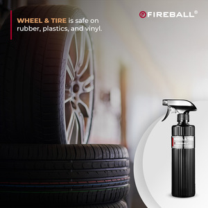 Nettoyant pour pneus Fireball Wheel 500ml - Solution dégraissante pour un nettoyage en profondeur des jantes en alliage/peintes et des pneus en caoutchouc pour les passionnés d'automobile - Product Image 3