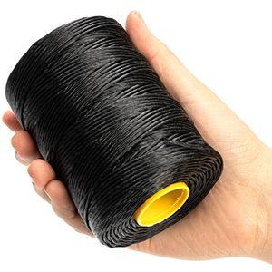 Premium Quality Fancy <b>Yarn</b> 100% <b>Polyester</b> Filament <b>Yarn</b> Waxed Flat Thread High Strength for Cable Lacing - Product Image 1