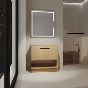 Mobile bagno freestanding da 36 pollici con 2 ante in compensato (lavello escluso) - Product Image 3