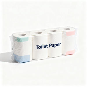 Papel Higiénico Ecológico en Rollo, Papel Tisú para Baño, Pulpa Reciclada, Suave y Absorbente, Suministro al por Mayor - Product Image 3