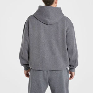 Custom <b>Men's</b> <b>Pullover</b> Hoodie Premium Cotton Fleece Oversized Casual Streetwear Hoodie OEM ODM Wholesale Manufacturer - Product Image 6