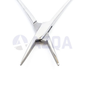 Pinces droites de serrage professionnelles en acier inoxydable pour le piercing corporel et la préhension des tissus – Durables – Vente en gros - Product Image 2