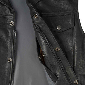 Chaleco de Cuero de Alta Calidad para Hombre, Talla Personalizada, Estilo Deportivo de Invierno, Nuevo Diseño de Tela a la Moda, Estilo Urbano, Gran Venta - Product Image 2