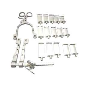 Juego de 17 piezas de instrumentos ortopédicos quirúrgicos para columna cervical y espina dorsal, de acero inoxidable, de la mejor calidad, para cirugía. - Product Image 1